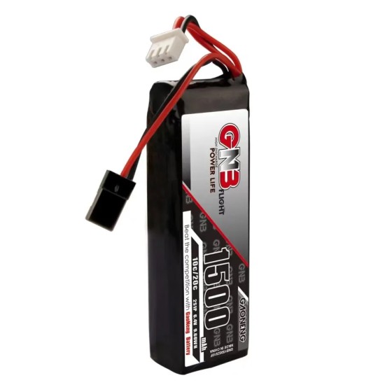 GNB GAOENG LiFe Battery 2S 1500MAH 6.4V 10C 20C JR FUTABA Connector RX TX Receiver Transmitter